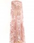 DAISY BEADED LACE IN DUSTY PINK