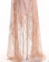 DARCI BEADED LACE IN SOFT BROWN