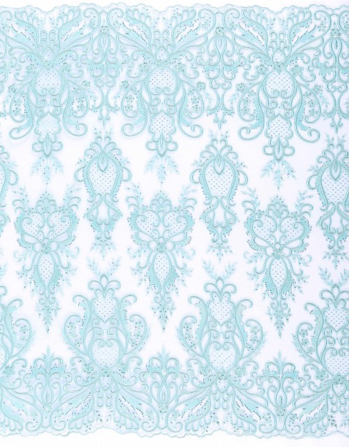 LANA BEADED LACE IN ICE BLUE